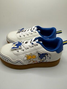 Sonic the hedgehog tails shoes sneakers tennis slip on size 12